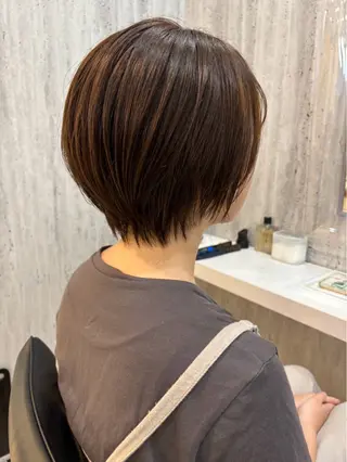 ショート 杏華 ショートのヘアスタイル