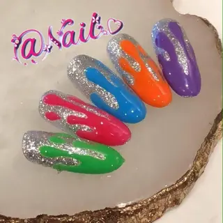 ネイル 小尾 栞のネイルデザイン