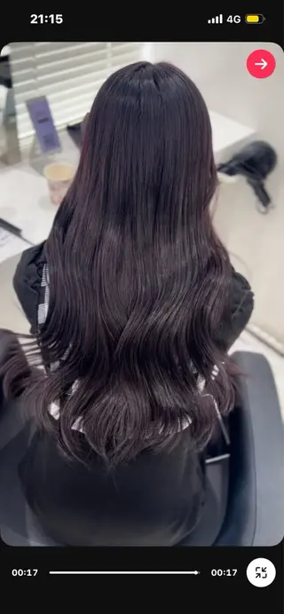 ロング カラー ブリーチなし特化 美容師💖SAE💖のヘアスタイル