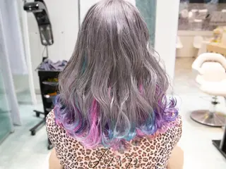 ロング カラー Re:ta Hair 飯田淳平のヘアスタイル