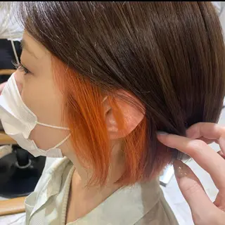 カラー ヤマダ サクラのヘアスタイル