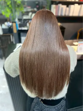 ロング 北村 理奈のヘアスタイル