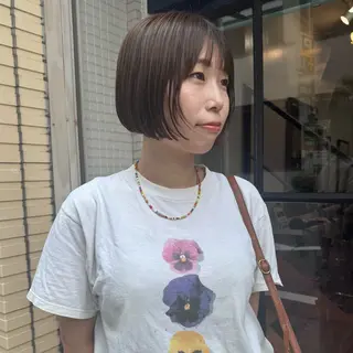 ショート カラー Lilu しずくのヘアスタイル