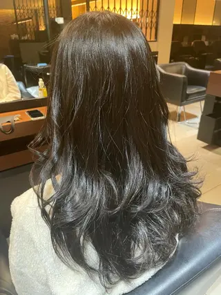 ロング ショート・ボブ 中村俊哉のヘアスタイル