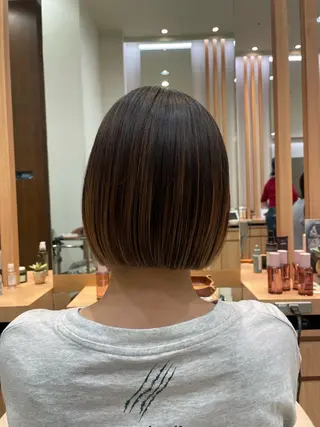 ショート OASIS AVEDA 立川所属・ボブ/ショート/ ゆづきのヘアスタイル