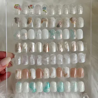 ネイル 手描きアート🎨 tama|竹ノ塚のネイルデザイン