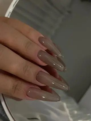 カラー ネイル れん 蓮のネイルデザイン