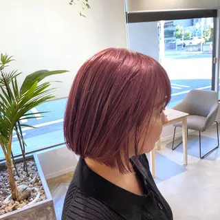 ショート カラー yate'/ Wカラー/小出捷也のヘアスタイル