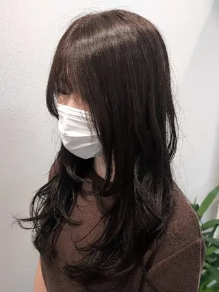 ロング カラー 田端みおと🐱 SoZoBridgeのヘアスタイル