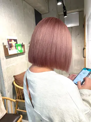 ショート カラー ❤️ダブルカラー 髪質改善❤️SAYAのヘアスタイル