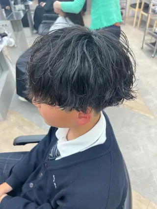 パーマ メンズ 🌀toa/波巻き✨ /メンズパーマ／栄のヘアスタイル