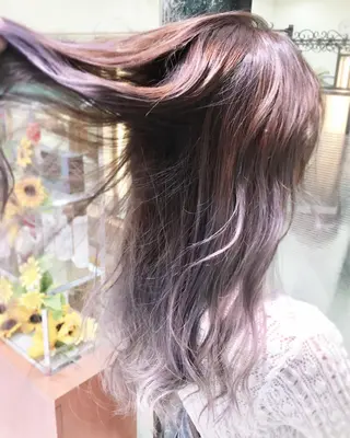 ロング カラー N° jillva ♦️川端裕司♦️のヘアスタイル