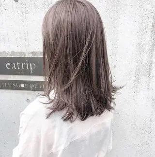 ミディアム カラー HATSUMEI ゆうまのヘアスタイル