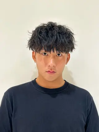 パーマ メンズ 髪質改善/ストレート パーマ長久手/ひかるのヘアスタイル