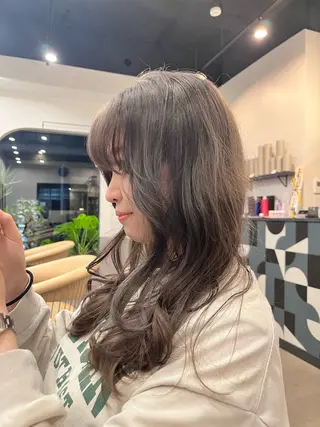 ロング カラー dogstar小林諒 レイヤー/パーマのヘアスタイル