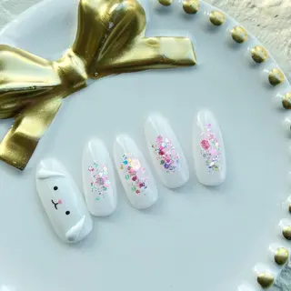 ネイル ⭐︎休業中の練習⭐︎ JNA認定講師髙橋のネイルデザイン