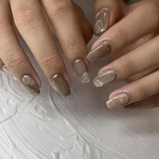 ネイル p.o.n. nuance/個性的のネイルデザイン