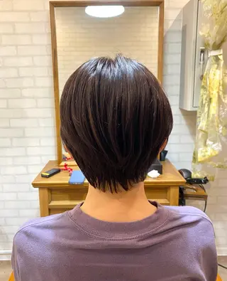 ショート カラー Aujuaソムリエ 🎨‎♡HARUのヘアスタイル