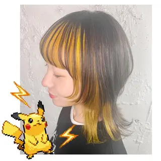 カラー GARU-ガル-所属・TSUNO🦖 派手髪/オタク美容師のヘアスタイル