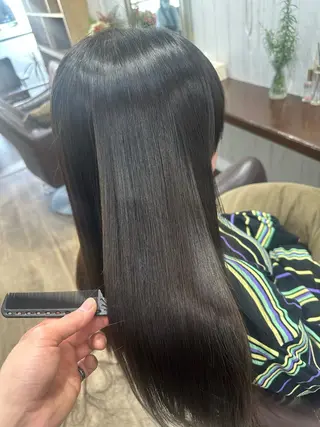 ロング VIVIE【ヴィヴィ】所属・髪質改善/韓国風 レイヤー/田村祐樹のヘアスタイル