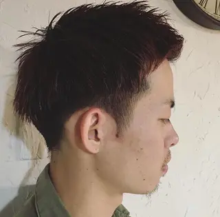 ショート メンズ conne& ririのヘアスタイル