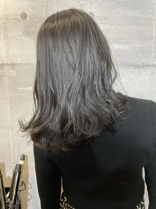 セミロング カラー 江上拓郎/ショート /酸性ストレートのヘアスタイル