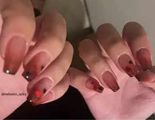 ネイル Spiky とうげ ふうかのネイルデザイン