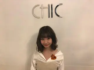 ミディアム GLROW haruhiのヘアスタイル