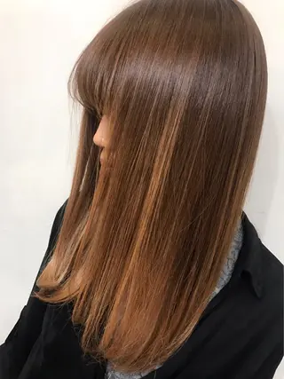 ロング 西山梨々【12/1〜 産休を頂きます🎀】のヘアスタイル