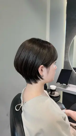 ショート 🩵髪質改善/ 似合わせ/ショートのヘアスタイル