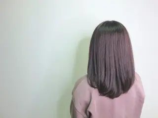 セミロング カラー Kou所属・💜髪質改善美髪💜 星野清光のヘアスタイル