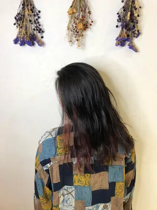 セミロング 💎エクステ専門店 BIZE梅田🇰🇷のヘアスタイル