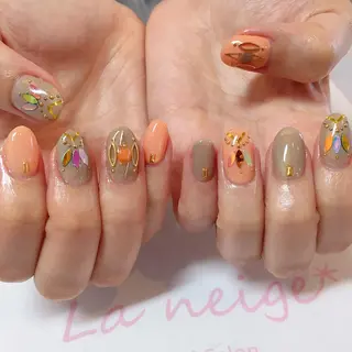 ネイル La neige* yuki 🐩🌙のネイルデザイン