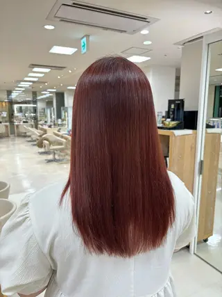 カラー 🎀暖色カラー/透明 感カラー/ひな🎀のヘアスタイル