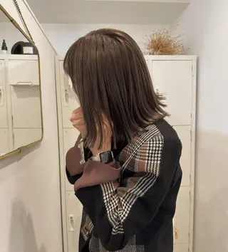 セミロング カラー kakeru/ボブ パーマ/レイヤーのヘアスタイル