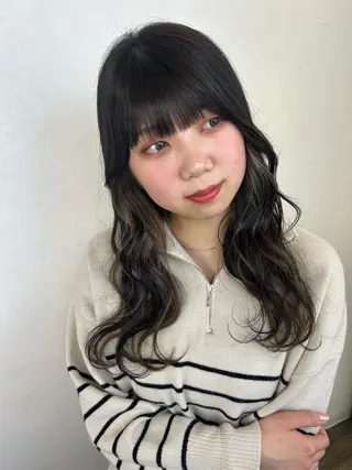 ロング カラー 🍒中川葵久美🍒 メンズ/パーマのヘアスタイル