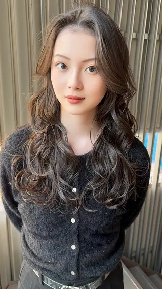 ロング 平 一裕のヘアスタイル