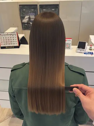 ロング カラー エリアマネージャー 復活の大澤竜馬のヘアスタイル