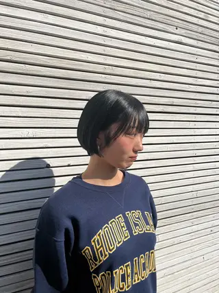 ショート ageha hair所属・水ノ上 優花のヘアスタイル