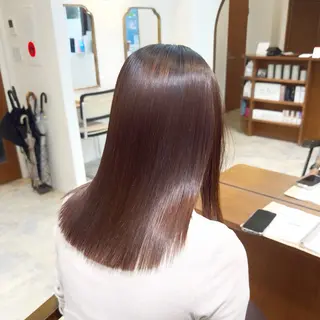 ミディアム 艶髪矯正/ レイヤー/高杉颯汰のヘアスタイル