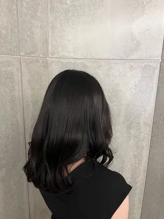 ミディアム 須山 漱斗のヘアスタイル