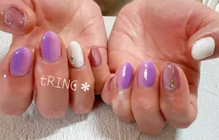 ネイル tRING＊ しいの木台のネイルデザイン