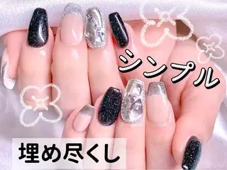 ネイル 長さだし専門店 M2　rikaのネイルデザイン