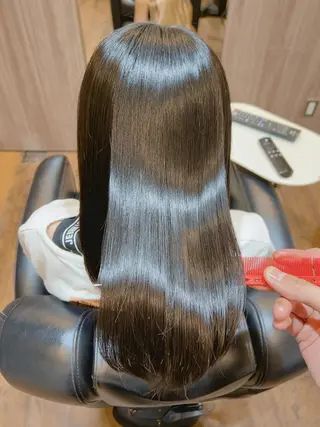 ロング 高橋遼太✂️カット/ 縮毛矯正/髪質改善のヘアスタイル