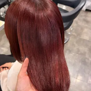 セミロング カラー IS所属・横浜美容室/透明感 カラー/レイヤーのヘアスタイル