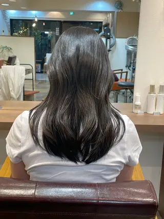 ロング hairspaPAZ所属・🌿miu /目黒区 / 透明感カラー🌿のヘアスタイル