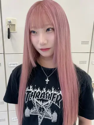 カラー mayu/ブリーチ/ layer/似合わせのヘアスタイル