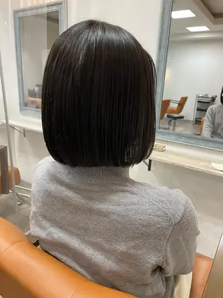 ミディアム 柳坪 まなのヘアスタイル