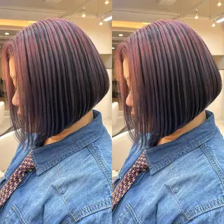 ショート カラー ブリーチ無しダブル カラー🦕まどかのヘアスタイル