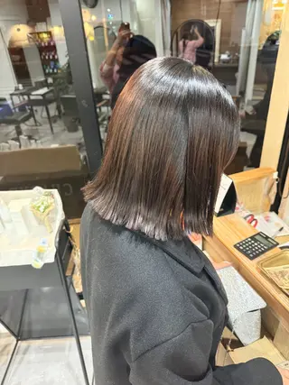 ショート オリーブ🫒レイヤー /平尾/りの‎🤍のヘアスタイル